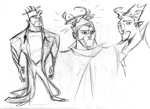 More preliminary sketches of Axor - Copyright © 2010 Mauro Vargas.