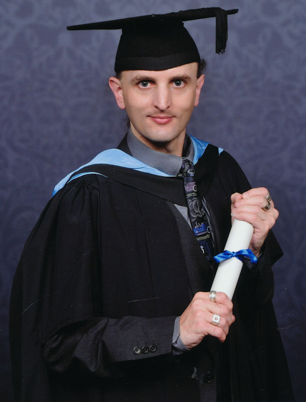C.J. Carter-Stephenson's MA Graduation at University of Southampton.